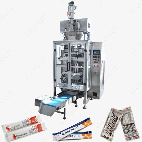 Multi Lane Sachet Packaging Machine for Medical Powder